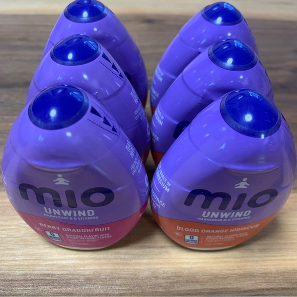 Lot of 6 Mio Liquid Water Enhancer 3x Berry Dragonfruit 3x Blood Orange Hibiscus - Picture 2 of 5